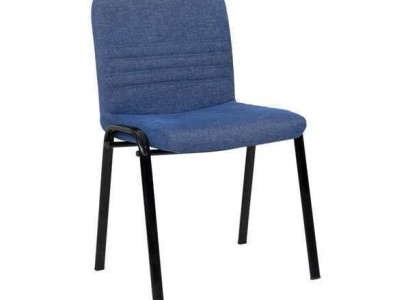 Office chair Blue Luxurious office chair Office chair Textile designer chair Metal furniture